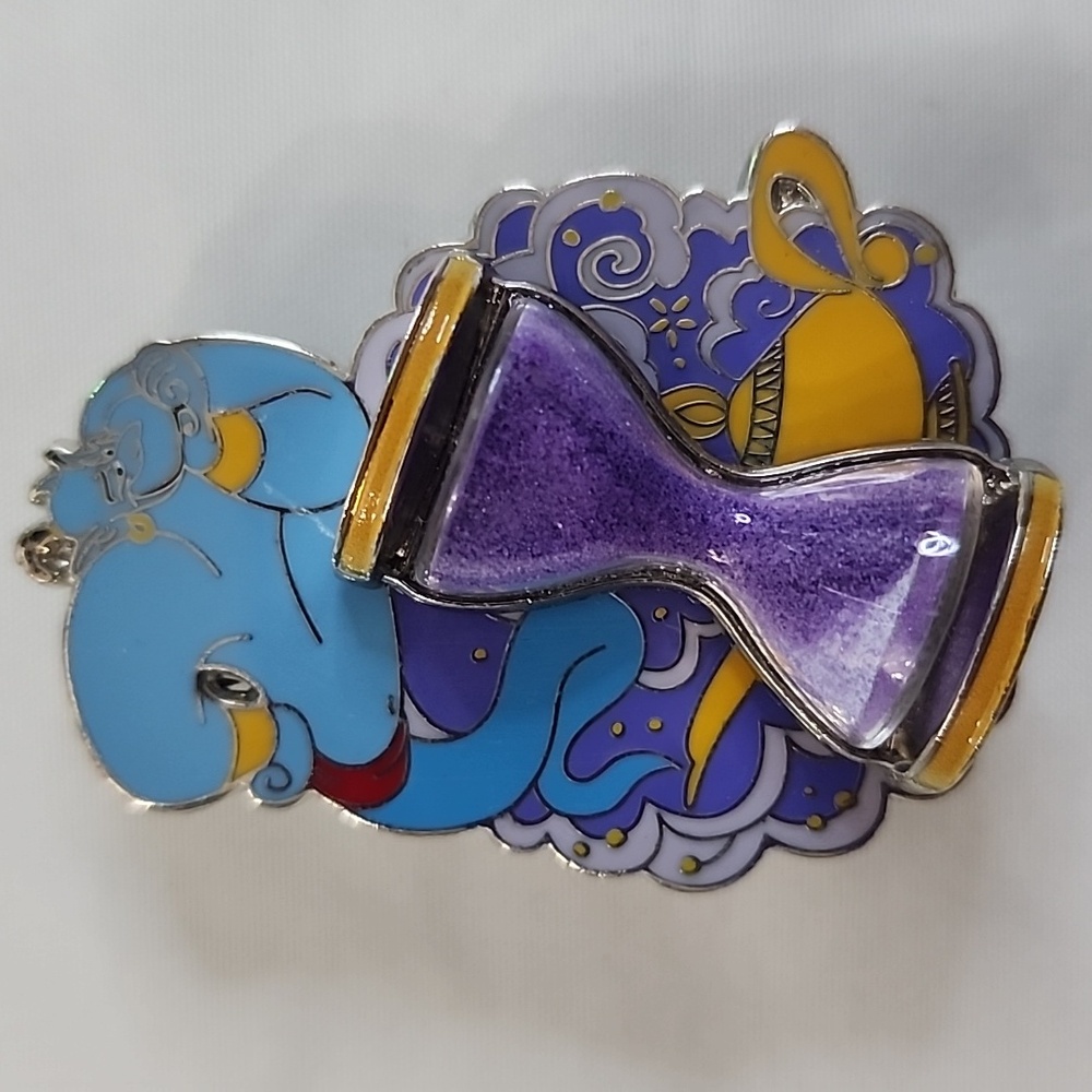 Disney Turn Over Time Aladdin Genie With Hourglass AP Artist Proof